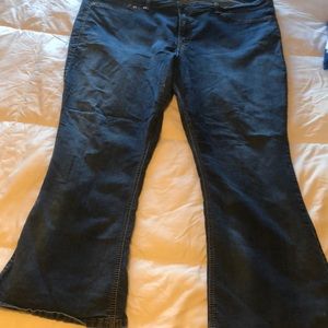 Source of Wisdom plus size 28 boot cut jeans